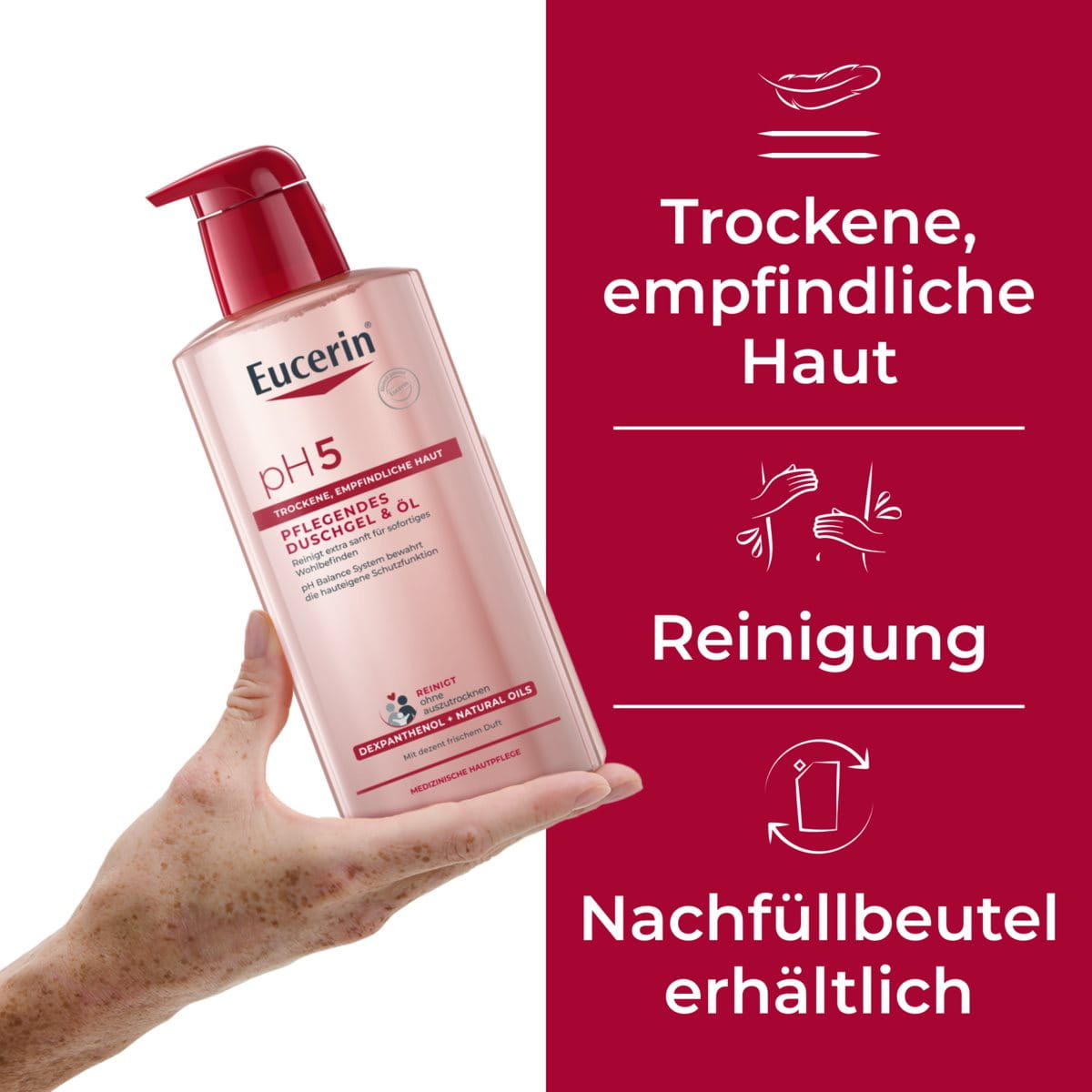pH5 pflegendes Duschgel & Öl – Bild 3