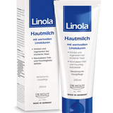Linola Hautmilch – Körperlotion für trockene, strapazierte und zu Neurodermitis neigende Haut