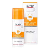 Eucerin Sun Photoaging Control Face Sun Fluid LSF 30 – Hoher Sonnenschutz gegen lichtbedingte Hautalterung