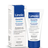 Linola Gesicht sensitive – Crème visage sans parfum pour peaux sèches et sensibles