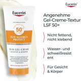 Eucerin Sun Body Allergy Protect Gel-Creme LSF50+