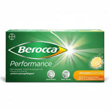 Berocca® Performance Compresse effervescenti con vitamine del gruppo B, vitamina C e zinco ad alto dosaggio per le prestazioni mentali e fisiche, la concentrazione e nervi saldi in caso di stress