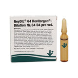 NeyDIL® 64 Revitorgan®-Diluizione n. 64 D4 pro vet. - Metabolismo, digestione, sistema immunitario, regolazione ormonale, organi riproduttivi e sistema nervoso negli animali