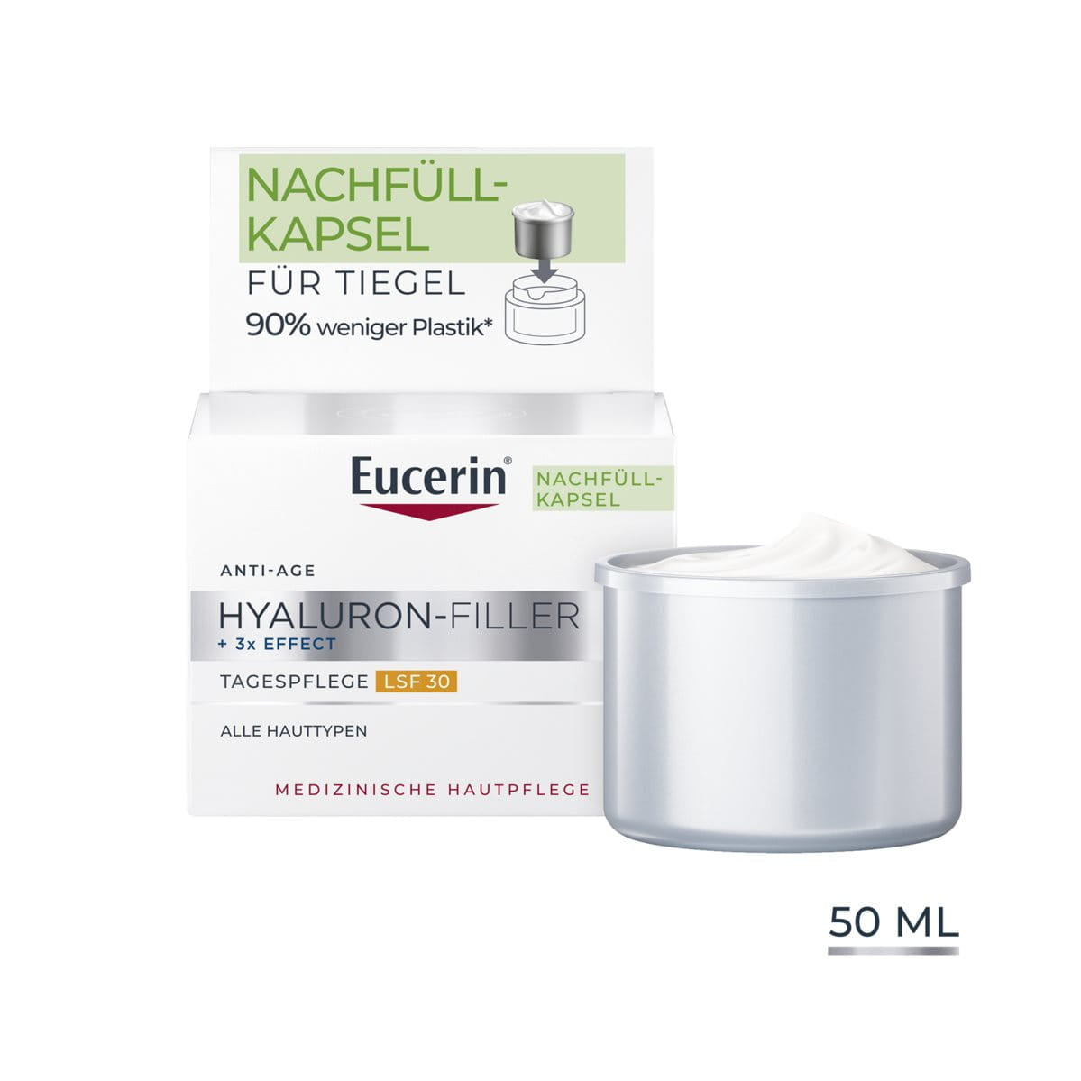 Hyaluron-Filler +3x Effect Tag LSF 30 Nachfüllkapsel – Bild 1