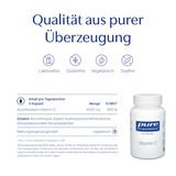 Vitamin C 1000 mg reines Vitamin C. Für erhöhten Bedarf. - Pure - Encapsulations