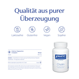 Cholin Kapseln Für Leberfunktion & Fettstoffwechsel - Pure Encapsulations
