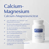 Calcio-Magnesio (-Citrato) - Pure Encapsulations