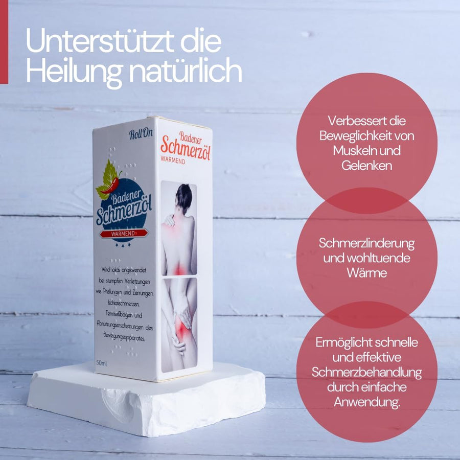 BADENER SCHMERZÖL WÄRMEND ROLL ON 50ML