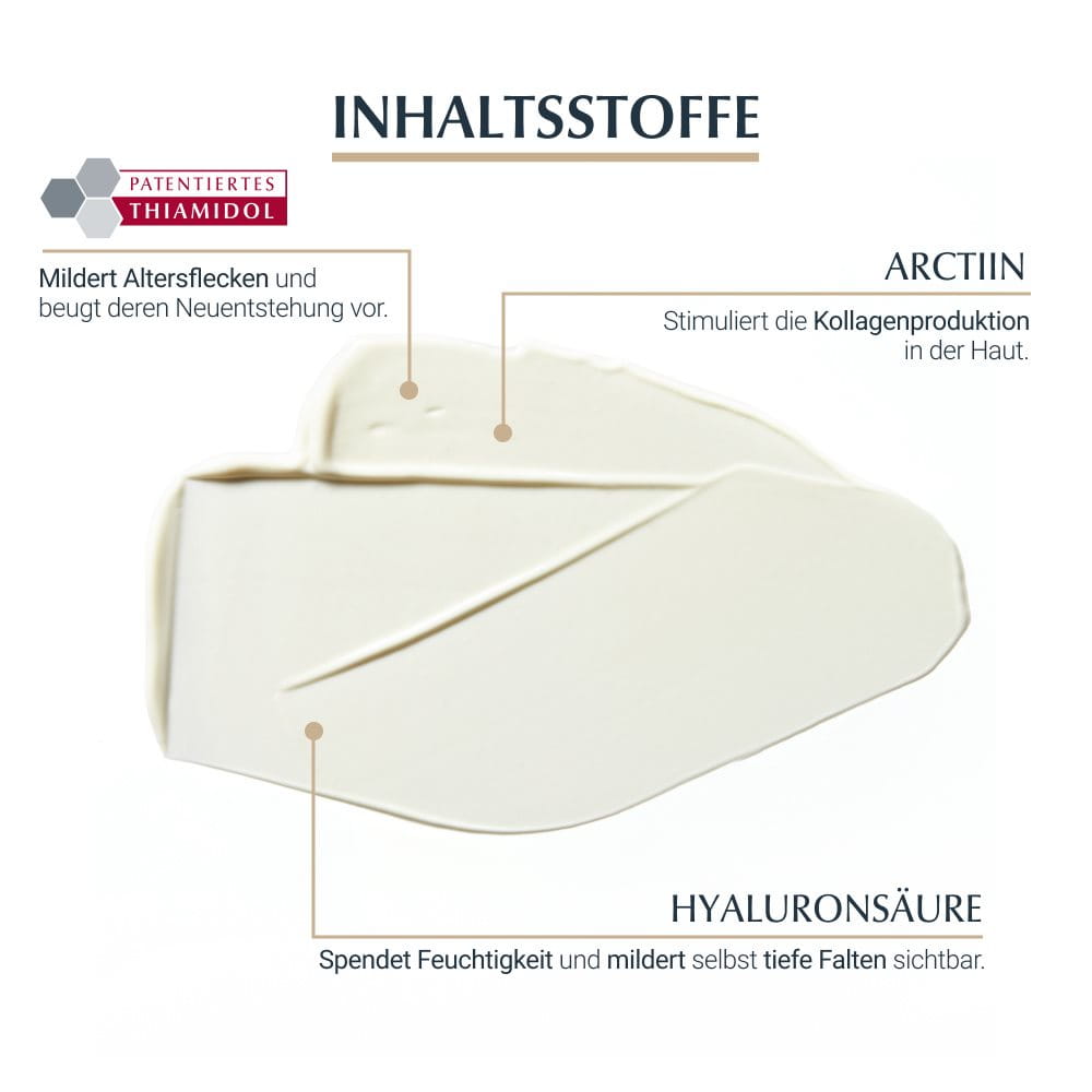HYALURON-FILLER + ELASTICITY Handcreme gegen Altersflecken LSF 30 – Bild 2