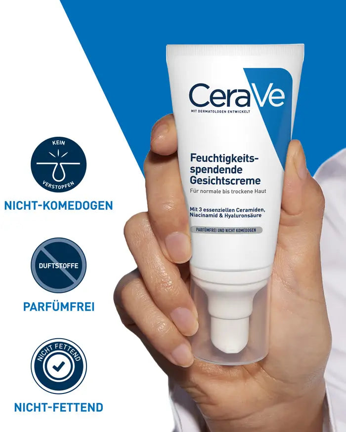 CeraVe Feuchtigkeitsspendende Gesichtscreme – Bild 5