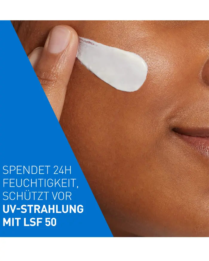 CeraVe Feuchtigkeitsspendende Gesichtscreme mit LSF 50 – Bild 3