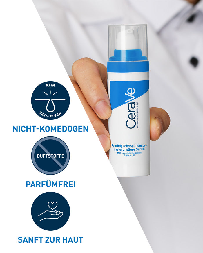 CeraVe Feuchtigkeitsspendendes Hyaluronsäure Serum – Bild 4