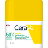 CeraVe Invisible Mattierendes Sonnenschutz Fluid LSF 50+