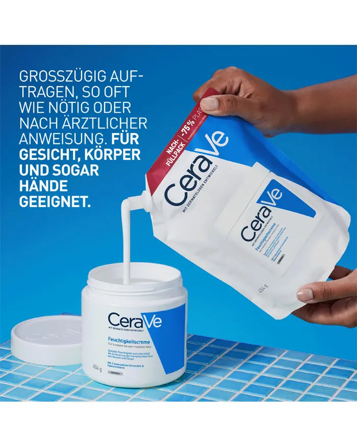 CeraVe Feuchtigkeitscreme Nachfüllpack – Bild 8