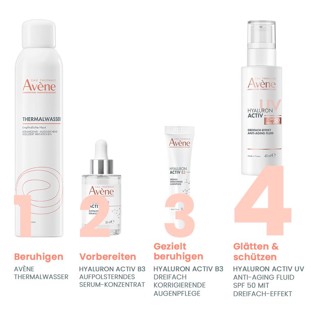 HYALURON ACTIV UV – Anti-Aging-Fluid mit dreifacher Wirksamkeit und Lichtschutzfaktor 50 – Bild 9