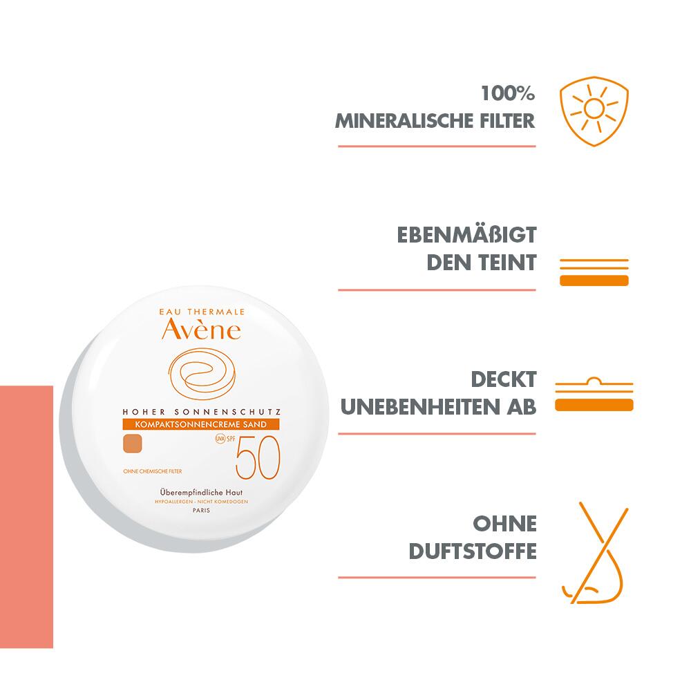 Sonnenpflege - Überempfindliche Haut Kompaktsonnencreme Sand SPF 50 – Bild 4