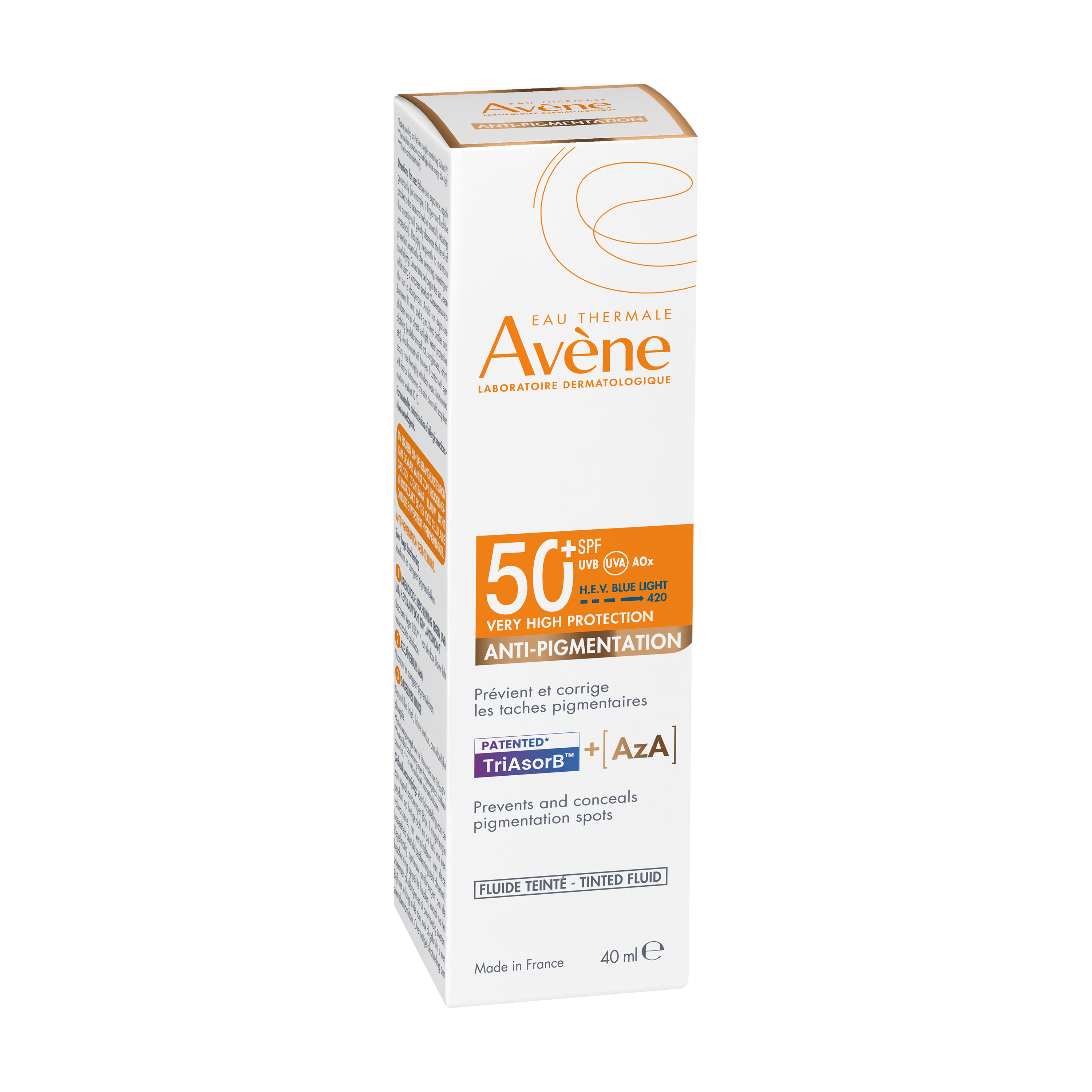 Sonnenpflege - Empfindliche Haut ANTI-PIGMENTATION Getöntes Fluid SPF 50+ – Bild 2