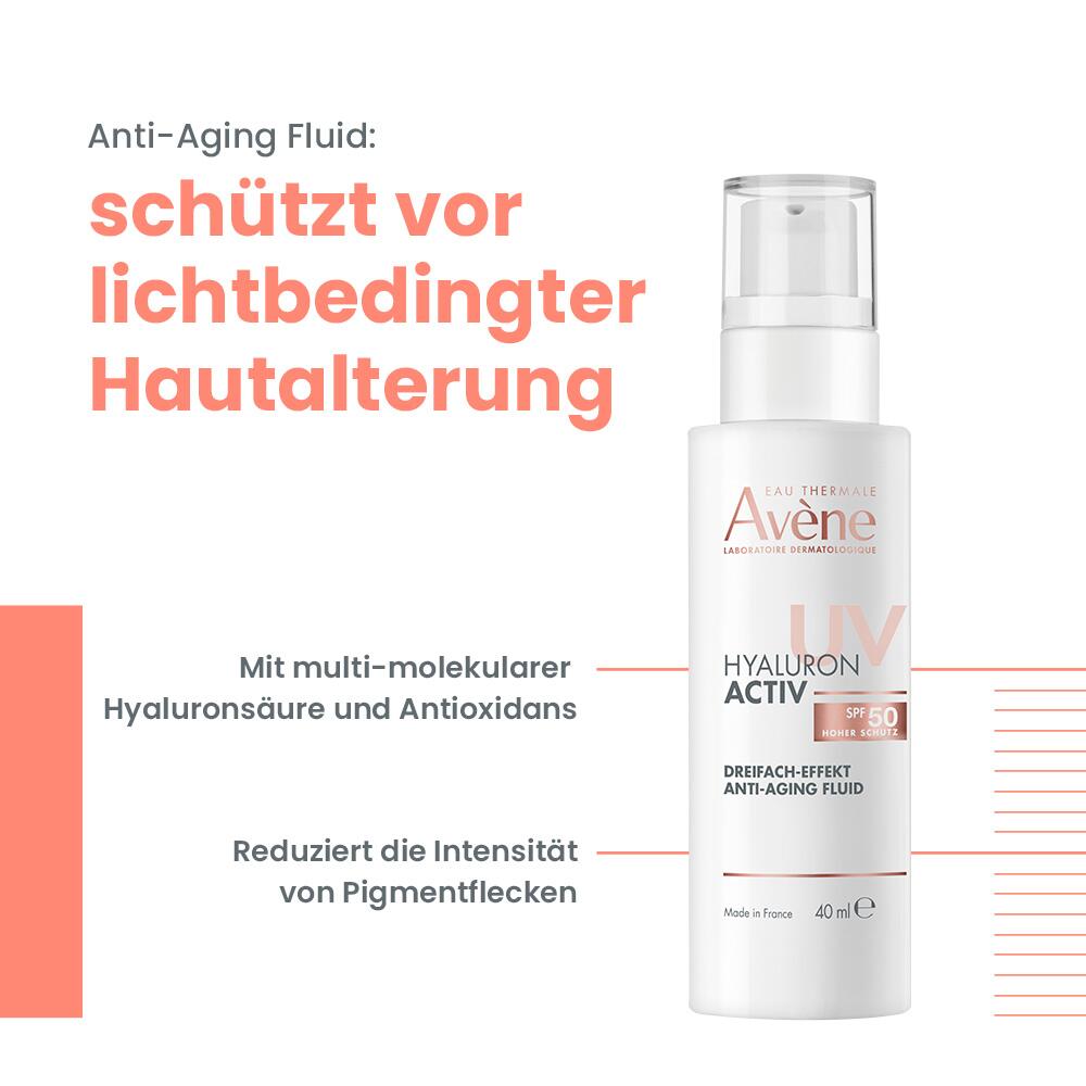 HYALURON ACTIV UV – Anti-Aging-Fluid mit dreifacher Wirksamkeit und Lichtschutzfaktor 50 – Bild 11