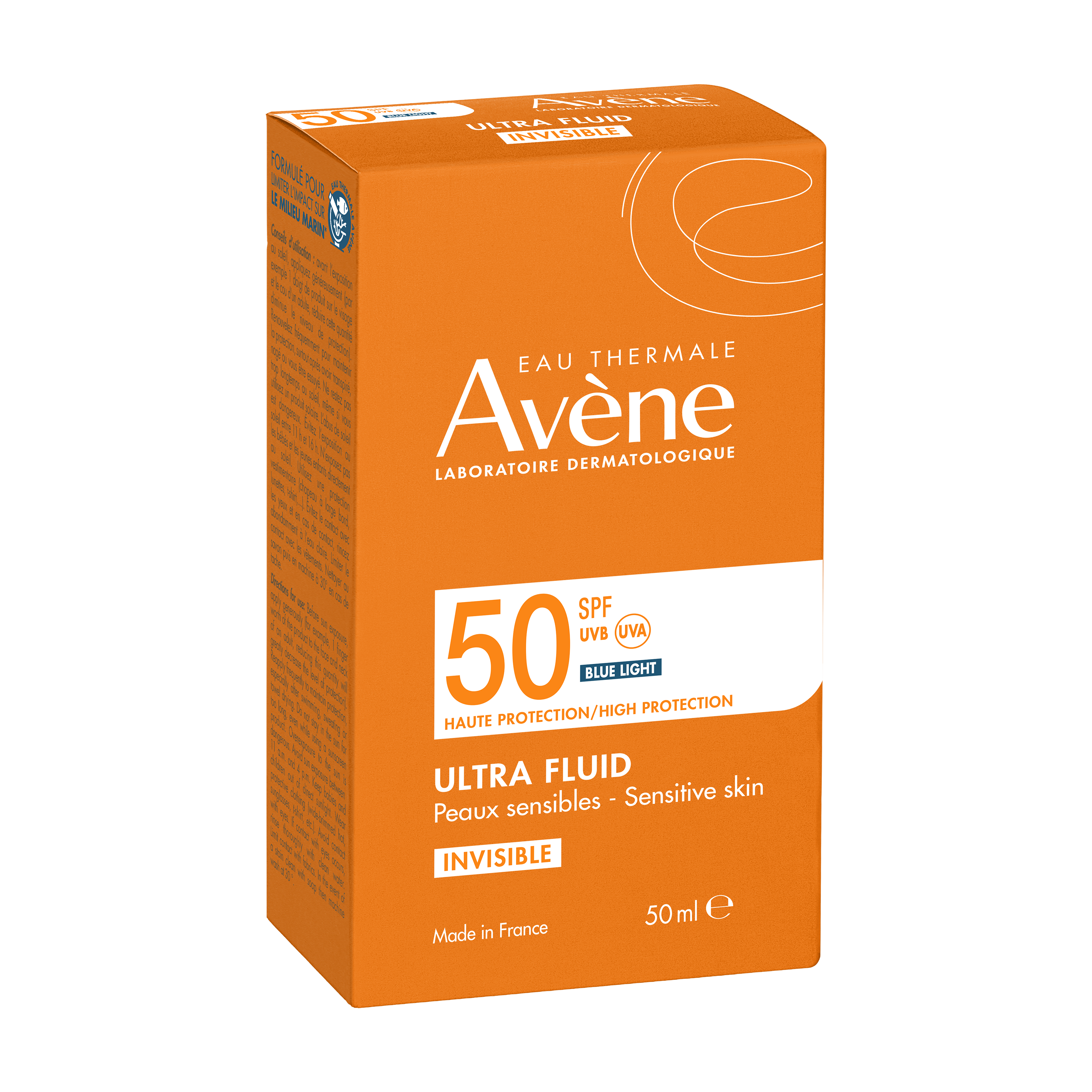 Sonnenpflege - Empfindliche Haut Ultra Fluid INVISIBLE SPF 50 – Bild 2