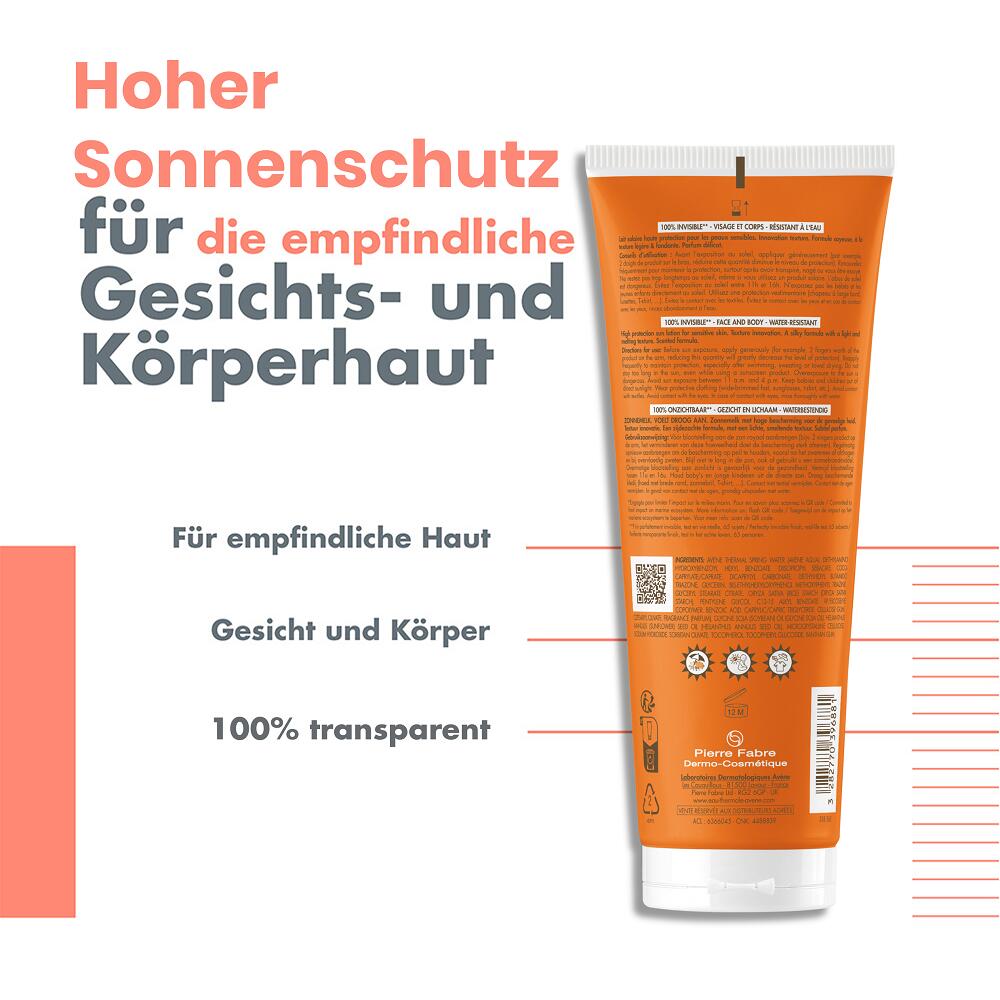 Sonnenpflege - Empfindliche Haut Sonnenmilch SPF 50 – Bild 4