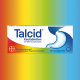 Talcid® Chewable Tablets – Fast and long-lasting relief from heartburn 50 tablets