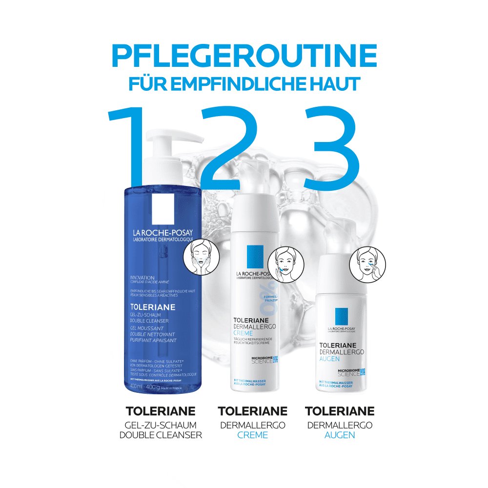 TOLERIANE GEL-ZU-SCHAUM DOUBLE CLEANSER – Bild 3